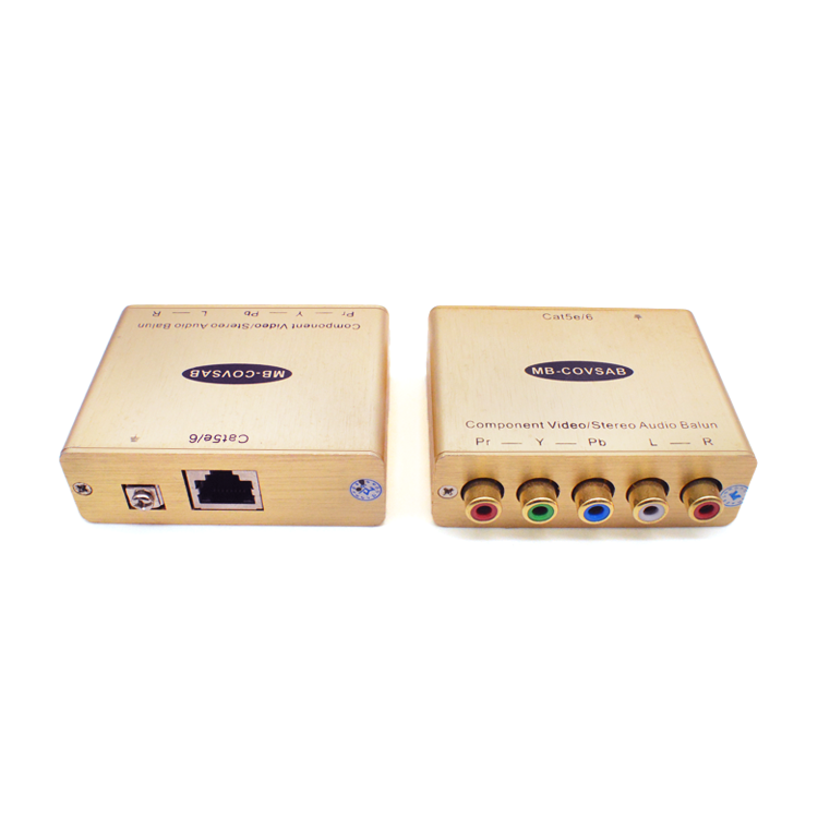 【M-COVSAB】 Balun vid&eacute;o composant/audio st&eacute;r&eacute;o
