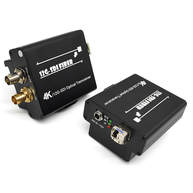 M-SD200A PRO 4K/12G موسع ألياف SDI ثنائي الاتجاه
