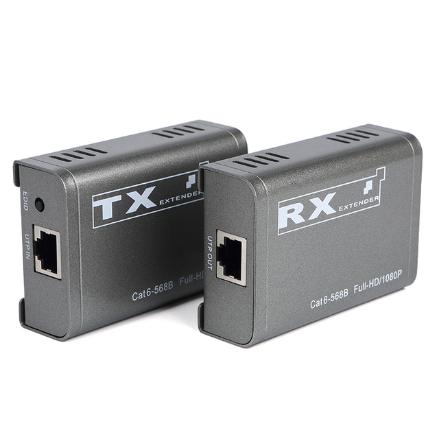 【M-HD60】Extensor HD 1080P EDID IR Cat5e/6