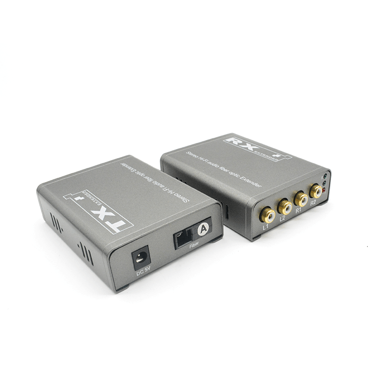 【M-AF04】Rallonge de fibre optique audio RCA num&eacute;rique &agrave; quatre voies