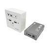 M-HD60E Extensor HD Cat5e/6 con salida de bucle IR POC de 86 paneles