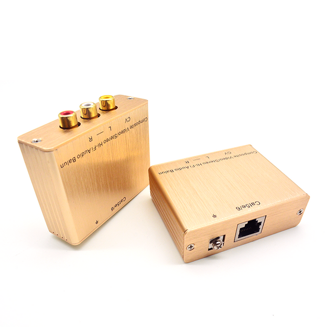 【M-CVHFB】Balun de v&iacute;deo compuesto/audio est&eacute;reo Hi-Fi
