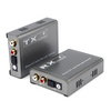 Extension de fibre optique audio RCA bidirectionnelle M-AF02