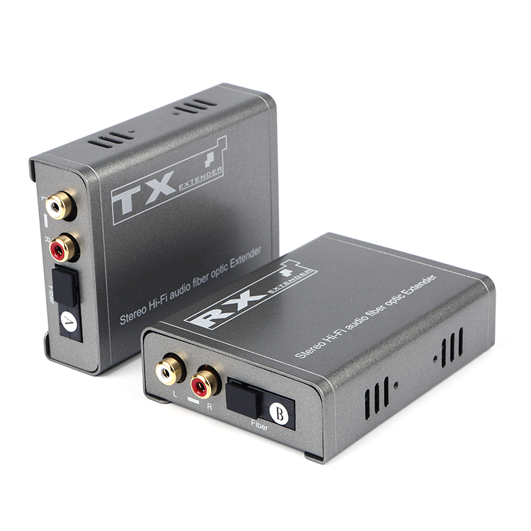 Extension de fibre optique audio RCA bidirectionnelle M-AF02