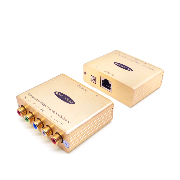 【M-COVSAB】 Balun vid&eacute;o composant/audio st&eacute;r&eacute;o