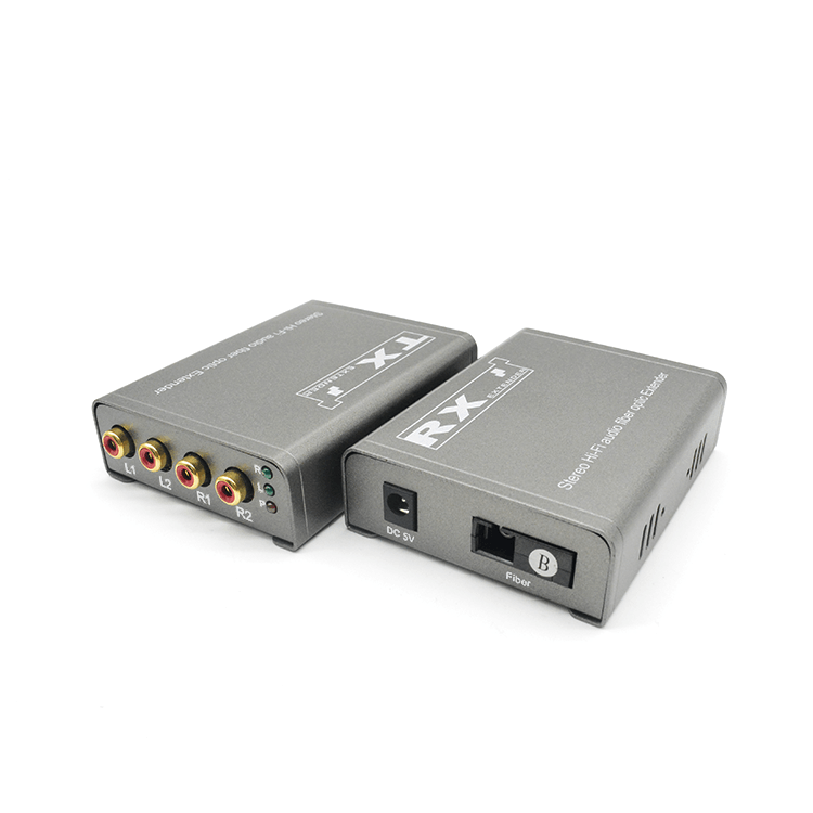 【M-AF04】Rallonge de fibre optique audio RCA num&eacute;rique &agrave; quatre voies