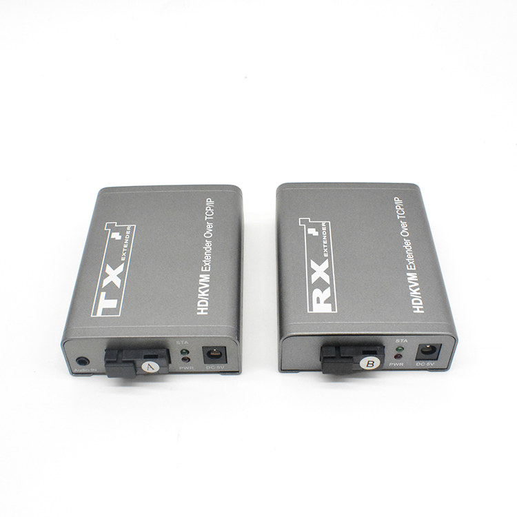 M-HF100U-A KVM TCP/IP IR موسع ألياف الصوت عالي الدقة المستقل