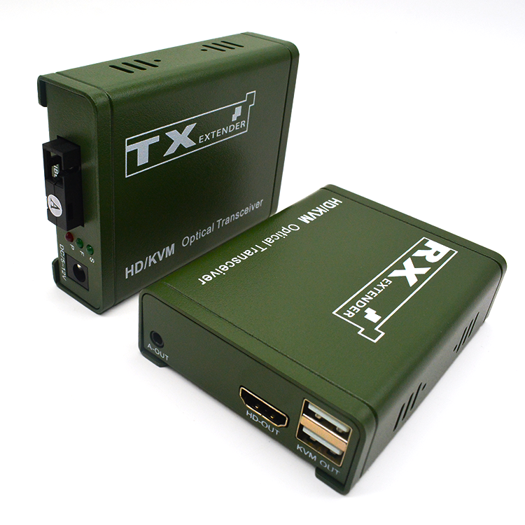 موسع الألياف M-HF300U HD+KVM