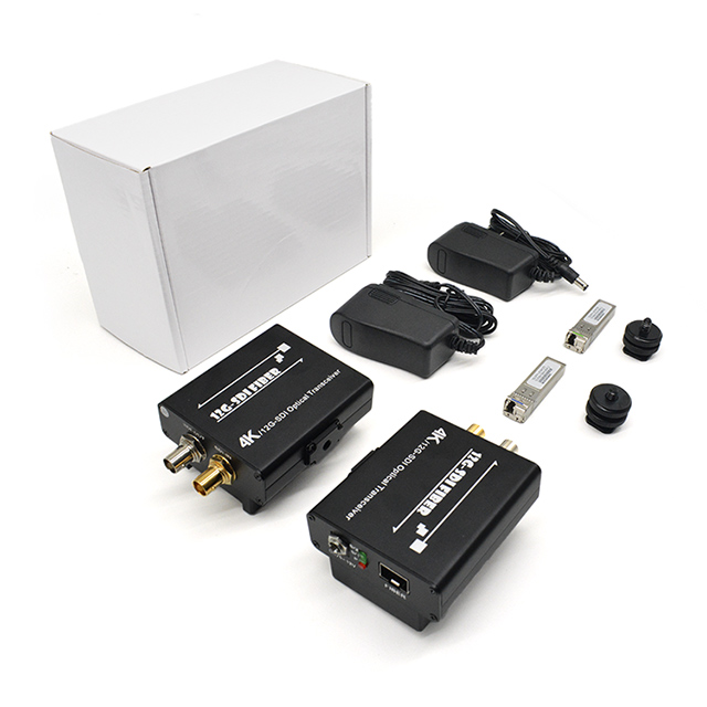 M-SD200A PRO 4K/12G 双方向 SDI ファイバーエクステンダー