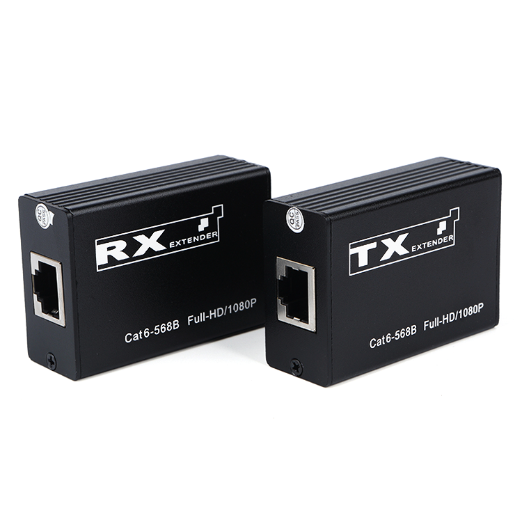 M-HD30 1080P 30M HD エクステンダー (Cat5e/6 経由)