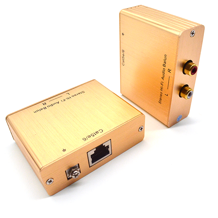 M-SHFB Cat5e/6 UTP стерео Hi-Fi аудио балун
