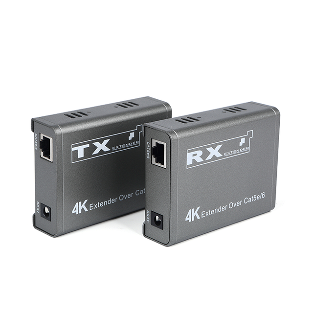 M-HK100 4K IR ループ出力 Cat5e/6 HD エクステンダー