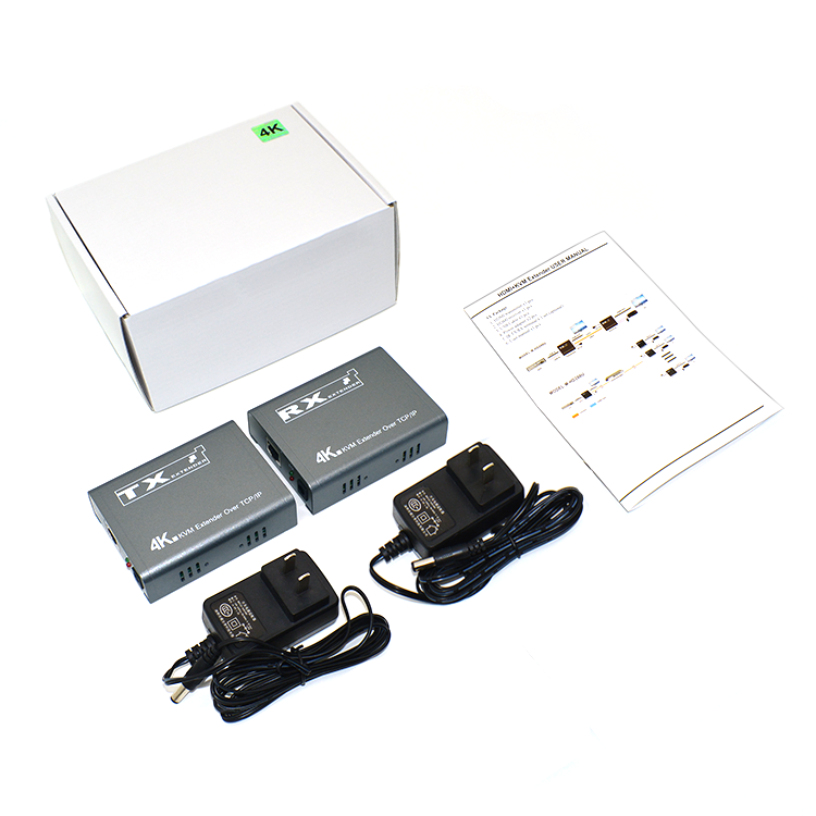 M-HD200U-4K Extensor 4K HD+KVM+IR sobre Cat5e/6