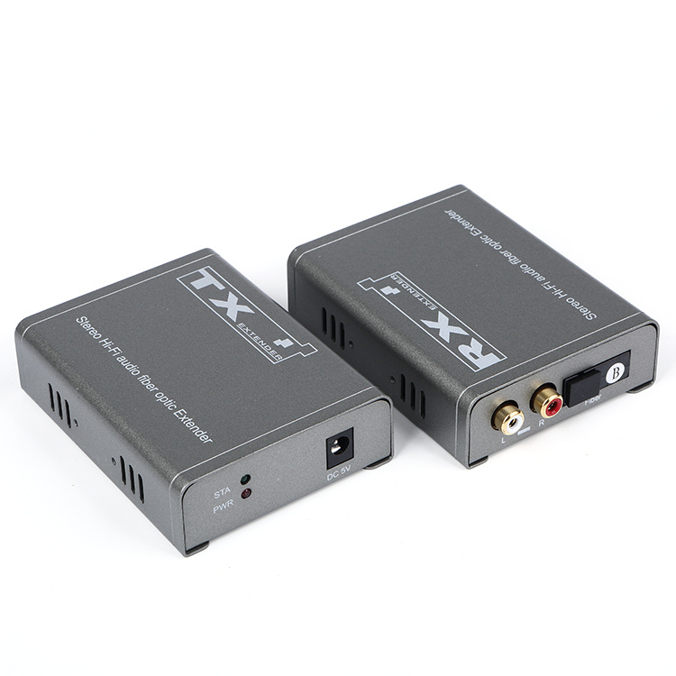 Extension de fibre optique audio RCA bidirectionnelle M-AF02