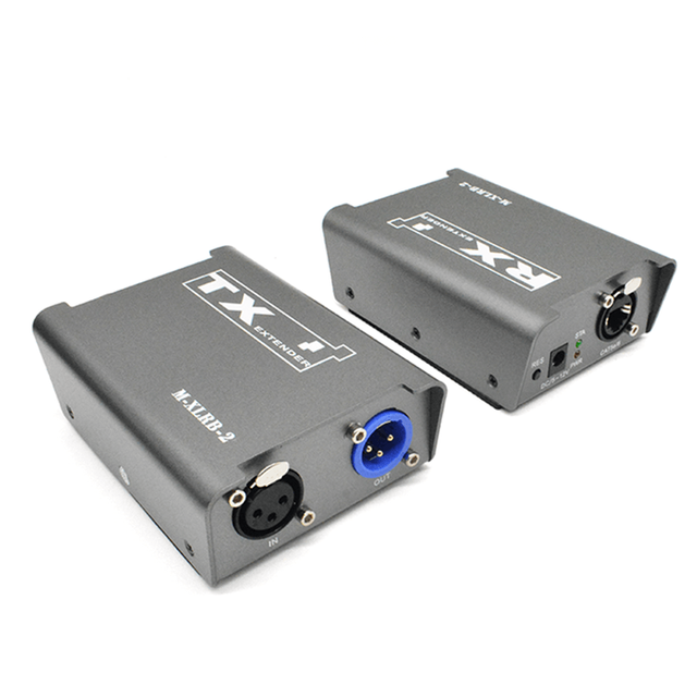 M-XLRB-2 Extensor de audio XLR bidireccional Cat5e/6