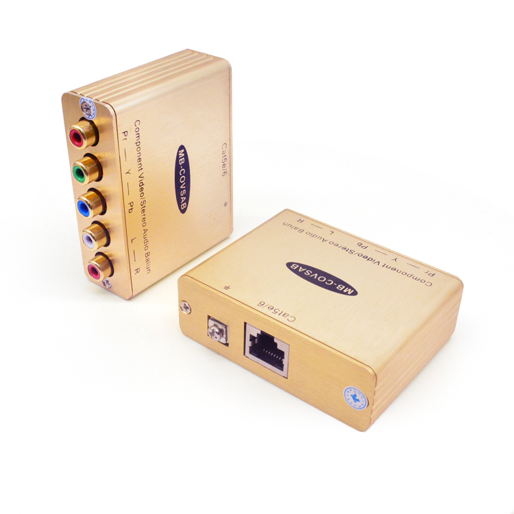 【M-COVSAB】 Balun vid&eacute;o composant/audio st&eacute;r&eacute;o