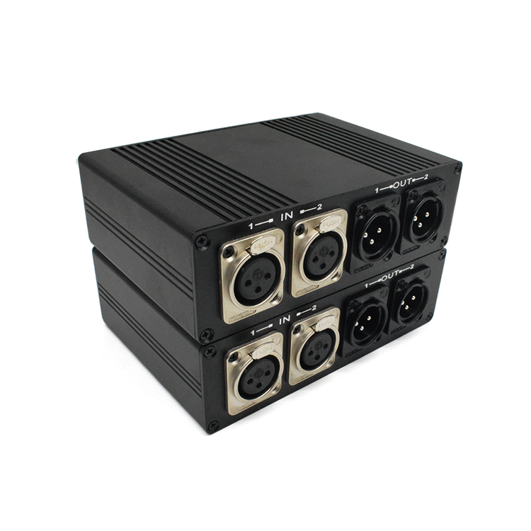 【M-CF202】Extensor de fibra de audio XLR bidireccional digital bidireccional