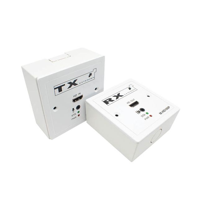 M-HD100P Extensor HD Cat5e/6 POE TCP/IP de 86 paneles