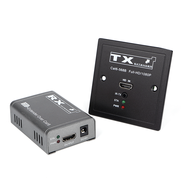 M-HD60B Extension HD 86 panneaux POC IR Cat5e/6