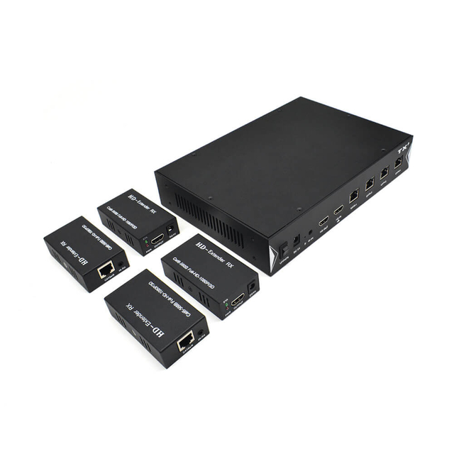 M-HD604 1080P 50M POC IR Extensor HD de 4 canales
