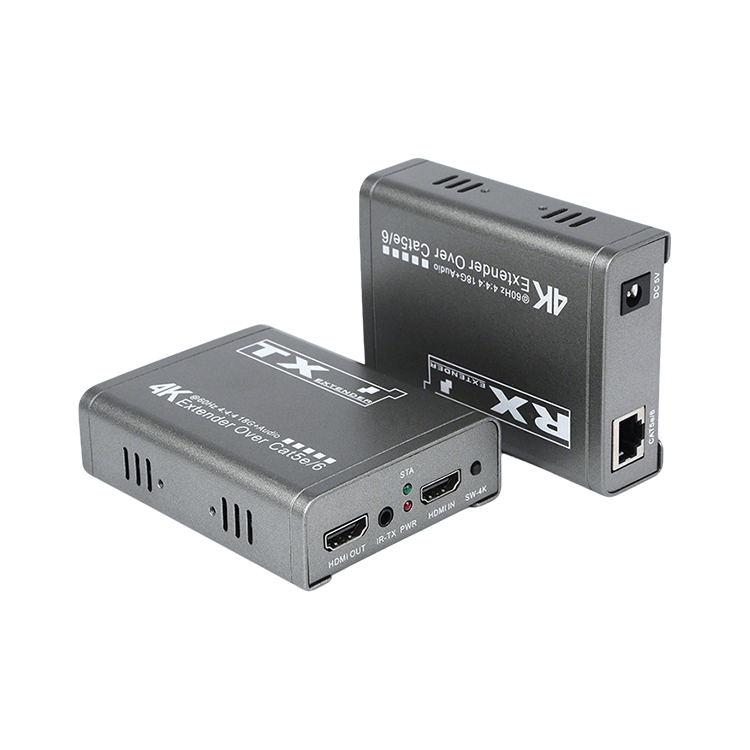 【M-HK60】موسع صوت Cat5e/6 HD مستقل بحلقة 4K IR