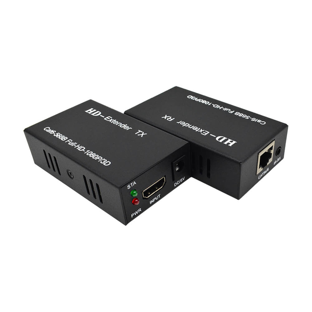 M-HD60A 1080P POC ИК-удлинитель Cat5e/6 HD