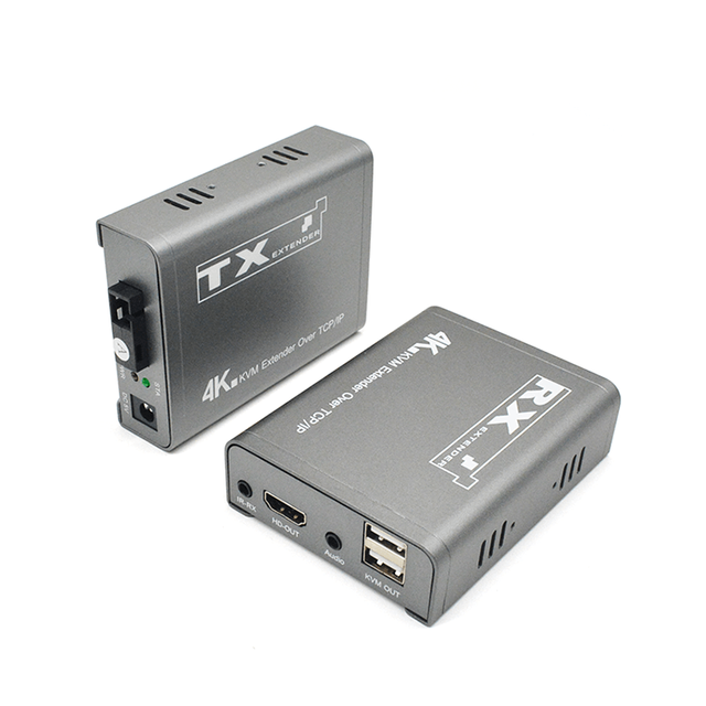 Extension fibre M-HF100U-4K 4K 20KM HD+KVM