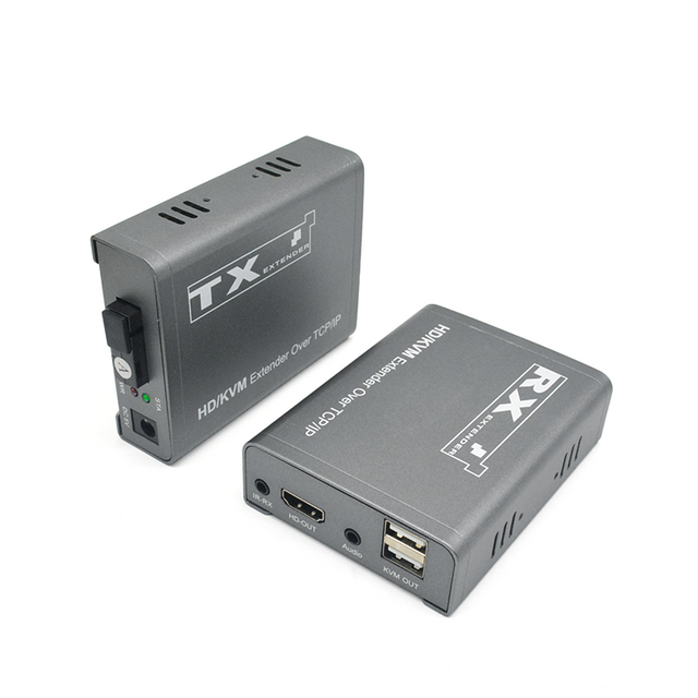 Extensor de fibra HD IR M-HF100U SC/FC KVM TCP/IP