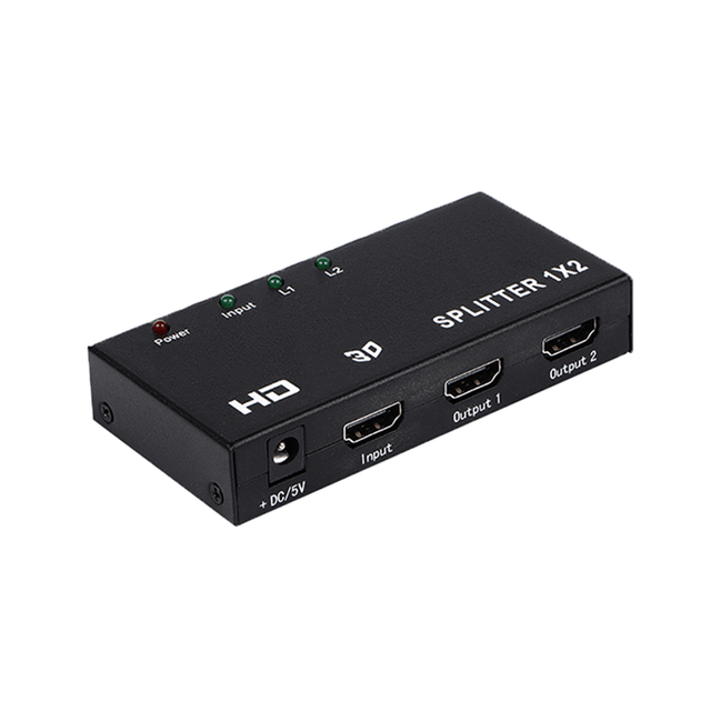 M-HDSP102 Разветвитель HD с несколькими выходами Full 3D и разрешением 1x2