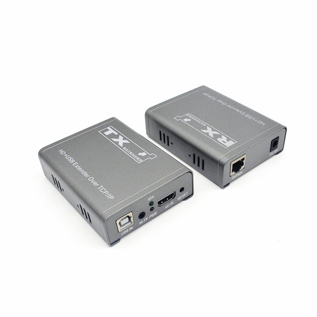 M-HD250U 1080P TCP/IP KVM IR Cat5e/6 HD エクステンダー