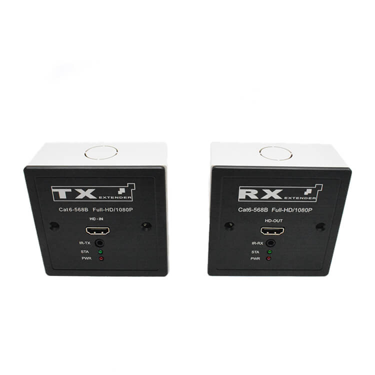 M-HD60BP 86 パネル POC IR Cat5e/6 HD エクステンダー