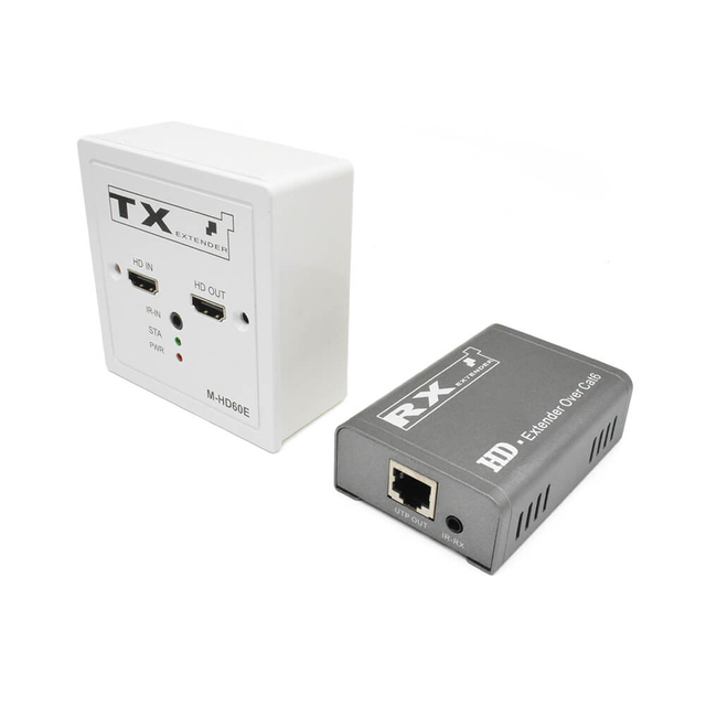 M-HD60E 86-панельный POC ИК-выход удлинителя HD Cat5e/6