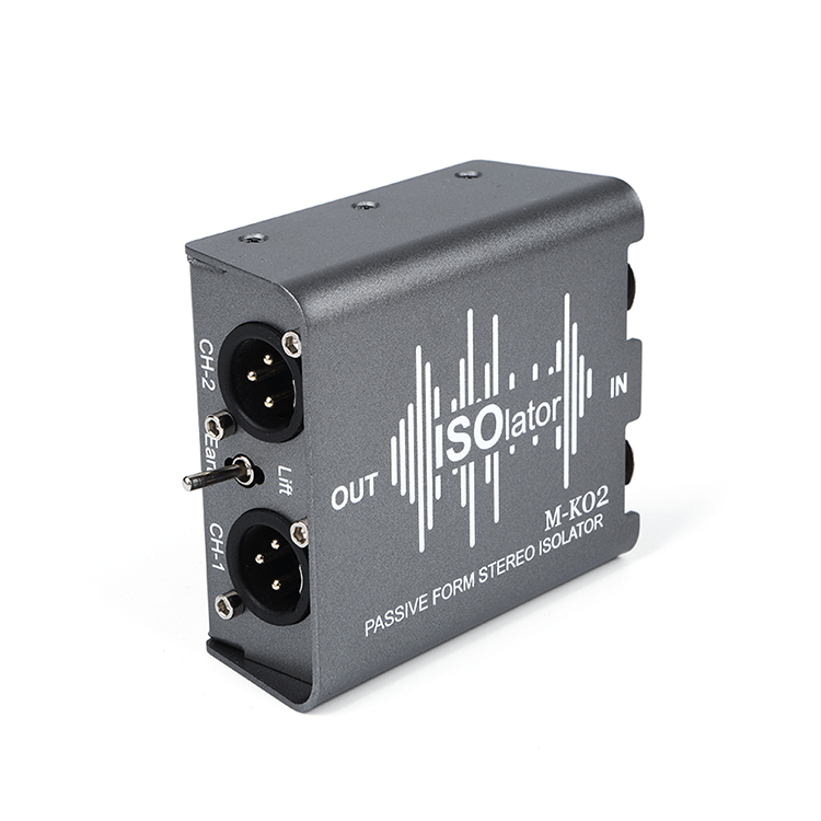 M-K02 双方向 Cat5e/6 XLR オーディオ アイソレーター