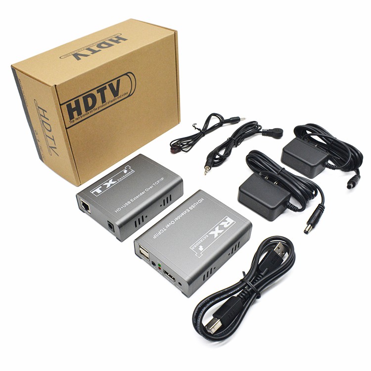 M-HD250U 1080P TCP/IP KVM ИК Cat5e/6 HD-удлинитель