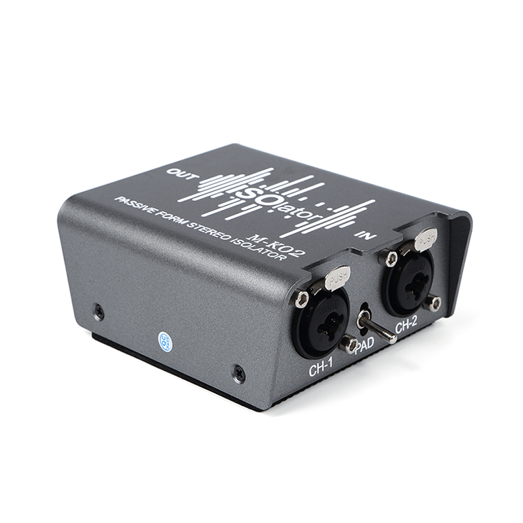 M-K02 双方向 Cat5e/6 XLR オーディオ アイソレーター