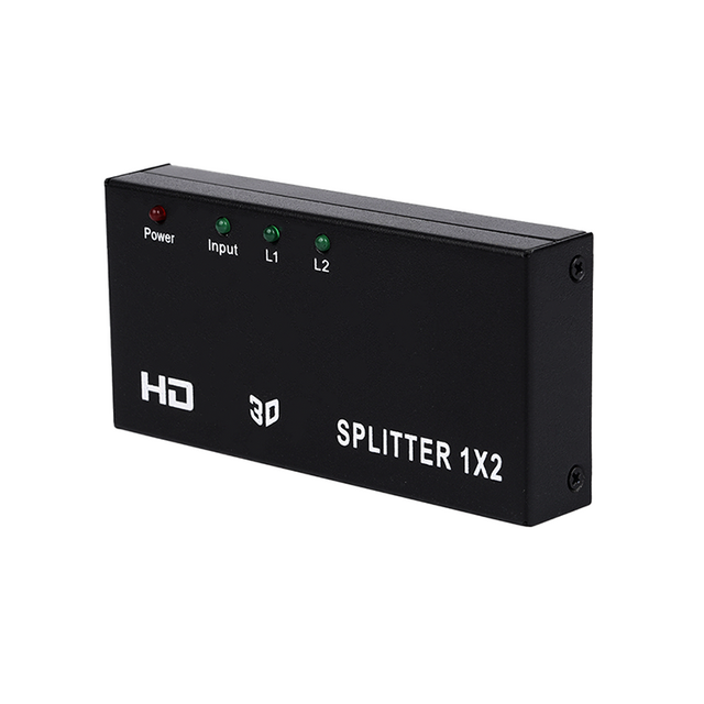 M-HDSP102 Разветвитель HD с несколькими выходами Full 3D и разрешением 1x2