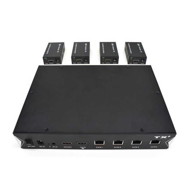 M-HD604 1080P 50M POC IR Extensor HD de 4 canales