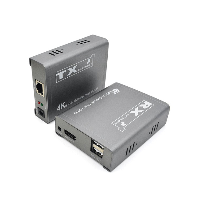 M-HD200U-4K 4K KVM IR TCP/IP Cat5e/6 موسع HD