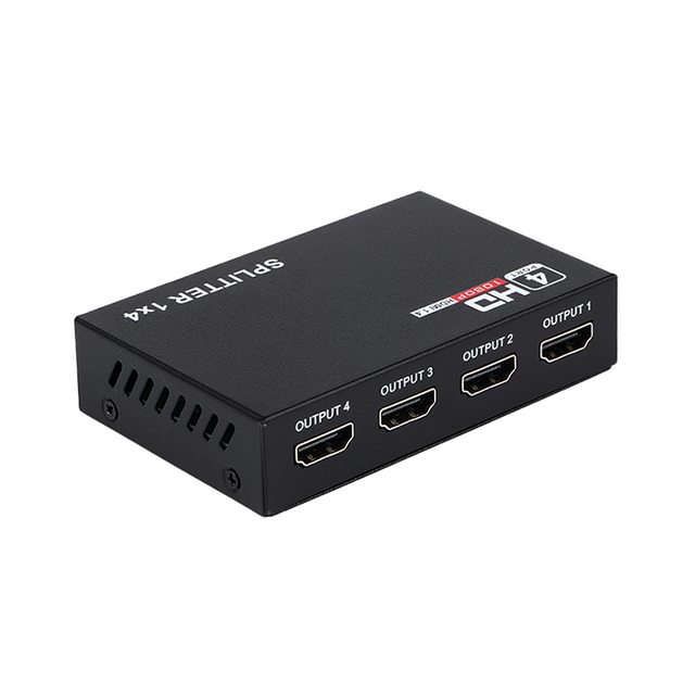 M-HD104L フル 3D マルチ出力 HD 1x4 スプリッター