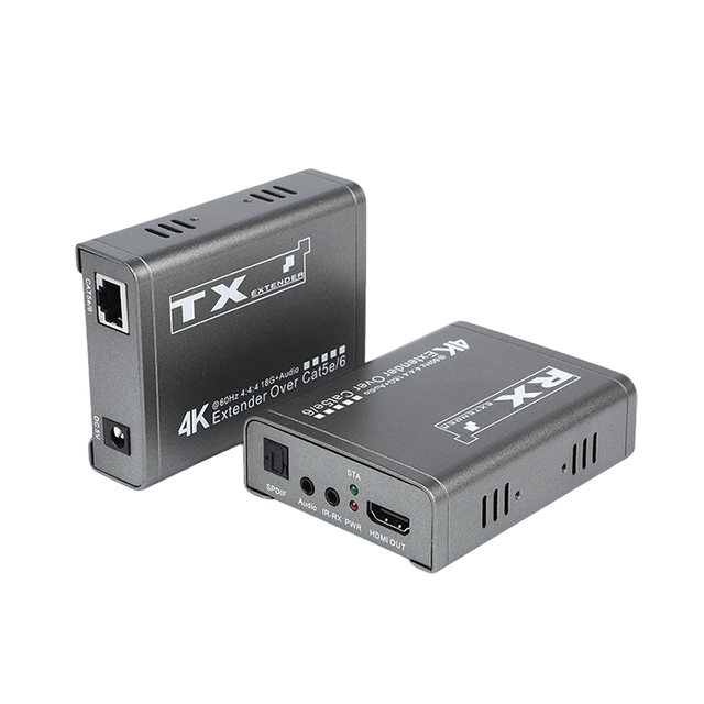 【M-HK60】Независимый аудиовыход ИК-петли 4K Cat5e/6 HD Extender
